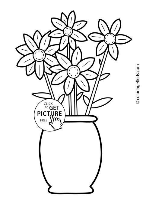 flowers coloring pages  kids printable  coloing kidscom
