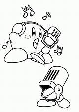 Coloring Kirby Pages Print Printable Kids Popular sketch template