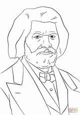Frederick Douglass Coloring Printable Pages History Color Supercoloring Kids Crafts Printables Malcolm Print Month Famous African American People Select Category sketch template