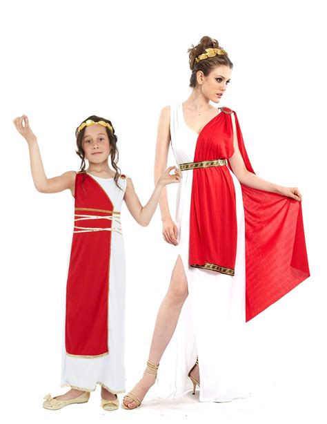 moeder en dochter romeinse jurken duo kostuums vegaoonl