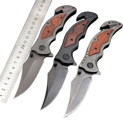 high quality knives outdoor camping pocket survival battle knife sharp