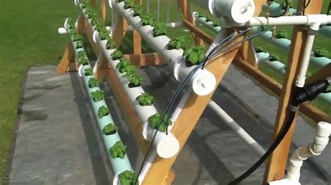 homemade vertical  frame hydroponic system facebook