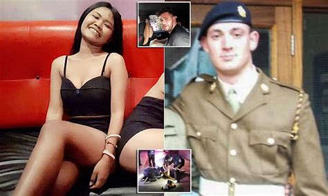 brit soldier arrested after thai prostitute falls to death daily mail
