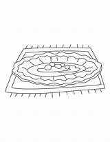 Coloring Plate Dinner sketch template
