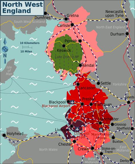 north west england wikitravel