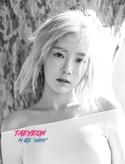 Taeyeon 2nd Mini Album Why Digital Booklet Grayscale
