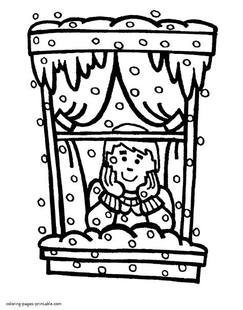 snows  coloring pages printablecom