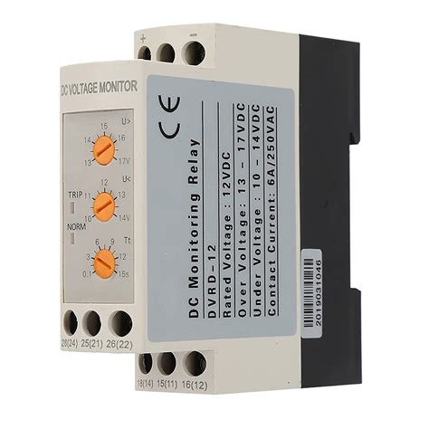 voltage monitoring relay dc vvvv  voltage