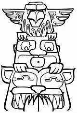 Totem Pole Coloring Pages Poles Drawing Funny Printable Library Getdrawings Clipartmag Clipart Kids sketch template