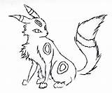 Coloring Umbreon Pages Library Clipart Adults Kids sketch template