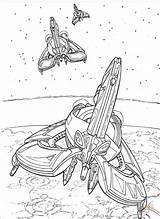 Wars Star Coloring Pages Ship Space Ships Printable Spaceship Color Destroyer Colouring Sheets Spaceships Kids Cartoons Coloringpages101 War Starwars Adult sketch template
