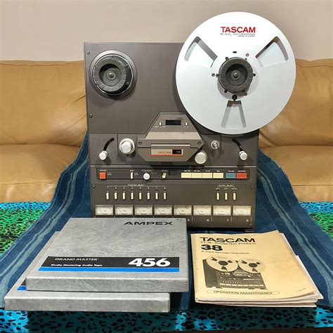 Tascam 38 1 2 8 Track Reel To Reel Recorder Mx 80 Reverb