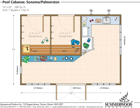 simple pool cabana floor plans placement home building plans