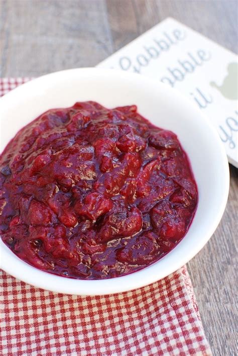 healthy low sugar cranberry sauce recipe cranberry