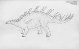 Kentrosaurus Aethiopicus Mamba sketch template