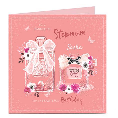 buy personalised birthday card for a fabulous stepmum for gbp 2 79