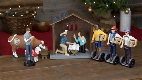 hipster nativity scene a hit even among the flannel less