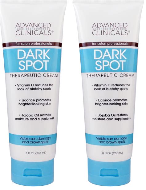 advanced clinicals dark spot therapeutic cream  vitamin