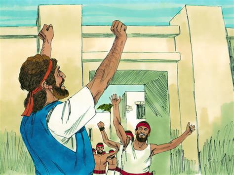 freebibleimages nehemiah overcoming opposition  rebuilding