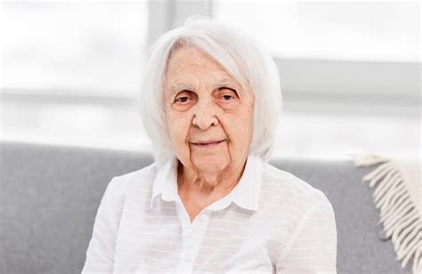 Premium Photo Beautiful Portrait Of Elderly Woman With Wrinkles On