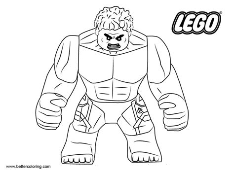 lego superhero hulk coloring pages  printable coloring pages