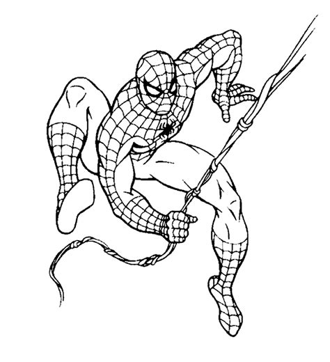 spiderman printable coloring pages coloring home