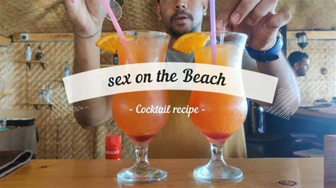 sex on the beach cocktail recipe youtube