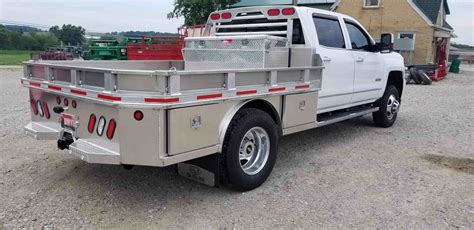 aluminum flatbeds   ordered today ale truck beds