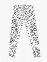 Leggings Redbubble Coloring Adult Available sketch template