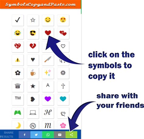 symbols copy  paste  cool text symbols