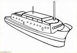 Kapal Mewarnai Pesiar Laut Tk Animasi Paud Marimewarnai Pemandangan sketch template