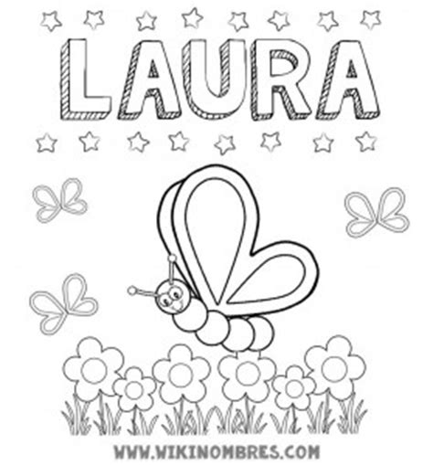 laura coloring pages