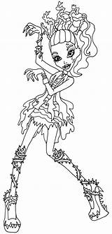 Monster High Venus Coloring Zombie Mcflytrap Shake Dance Pages Sheets Printable Au Characters Print sketch template