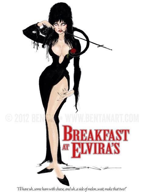 Breakfast At Elviras By Bentanart On Deviantart Halloween Artwork