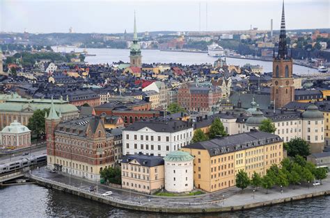 view  gamla stan  stockholm  pictures geography im