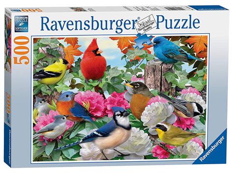 garden birds  piece jigsaw puzzle  adults  piece  unique