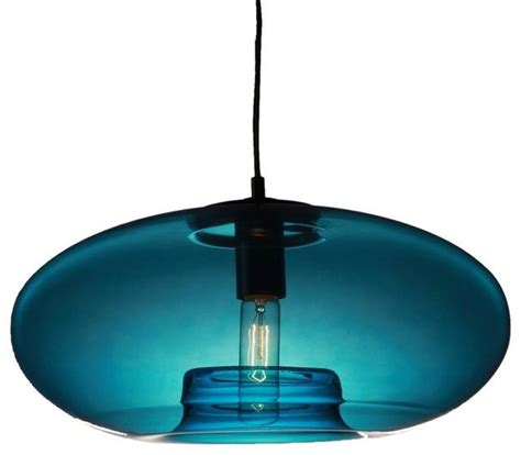15 Photo Of Turquoise Glass Pendant Lights