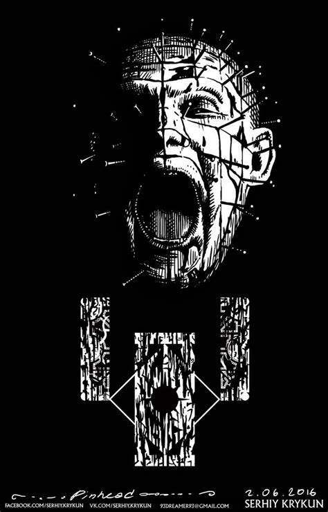 hellraiser ☆ pinhead i saw this once and that was enough weirdness to