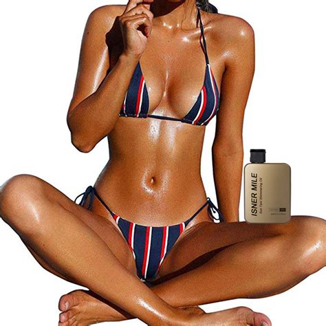 oem odm private label natural sun tanning and body oil shimmering oil