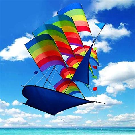 amazoncom tresbro sailing ship kite fly    cool huge china
