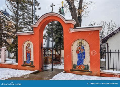 orthodox church   holy prophet ilija  mirijevo belgrade
