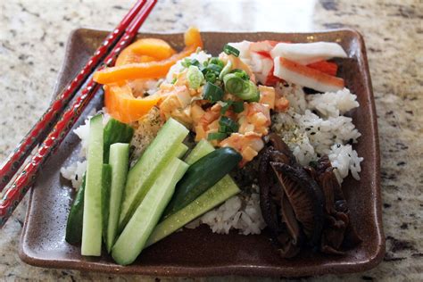 sushi bowls  spicy crab funnylove