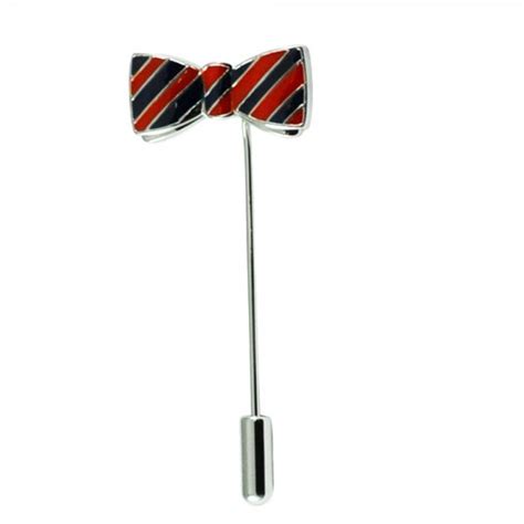 bow tie stick lapel pin from ties planet uk