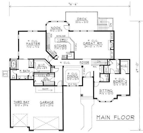 house plans  mother  law suites contemporary ranch  law suite house plans home
