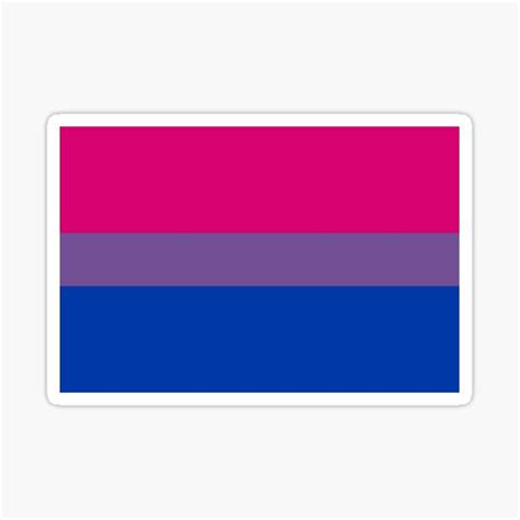 bisexual flag sticker by bellaalderton redbubble