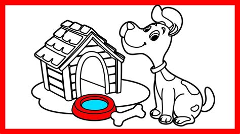 doggie  dog house colouring book  kids  markers youtube