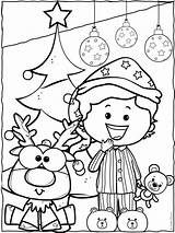 Navidad Colorear Fichas Compartir Colorindo Atividades Descarga Escolares sketch template