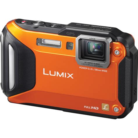 panasonic lumix dmc ts digital camera orange dmc tsd bh