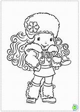 Coloring Strawberry Shortcake Pages Princess Library Clipart Desenhos Imprimir Colorir Para sketch template