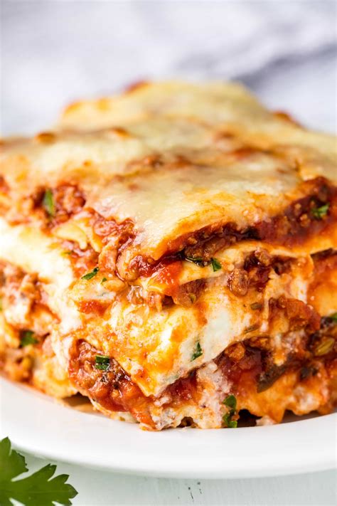 lasagna  bechamel sauce